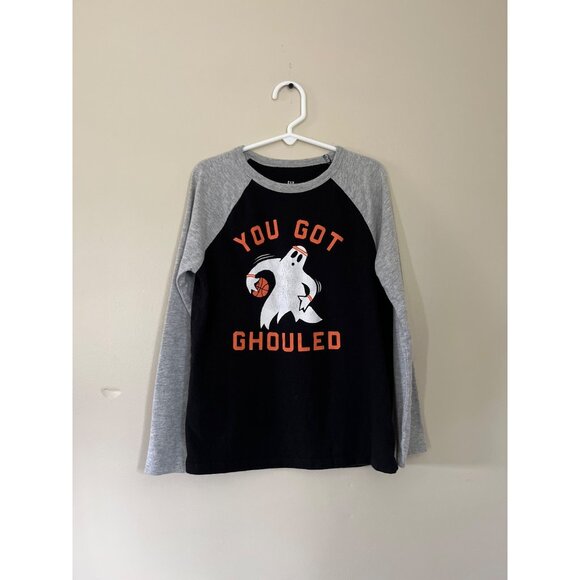 Gap Boys Small Long Sleeve You Got Ghouled Halloween Graphic T-Shirt Tagless - Picture 1 of 5